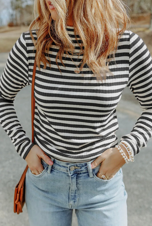 Ellie Striped Long Sleeve