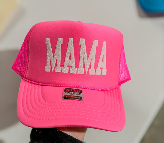 Pink Mama Trucker Hat