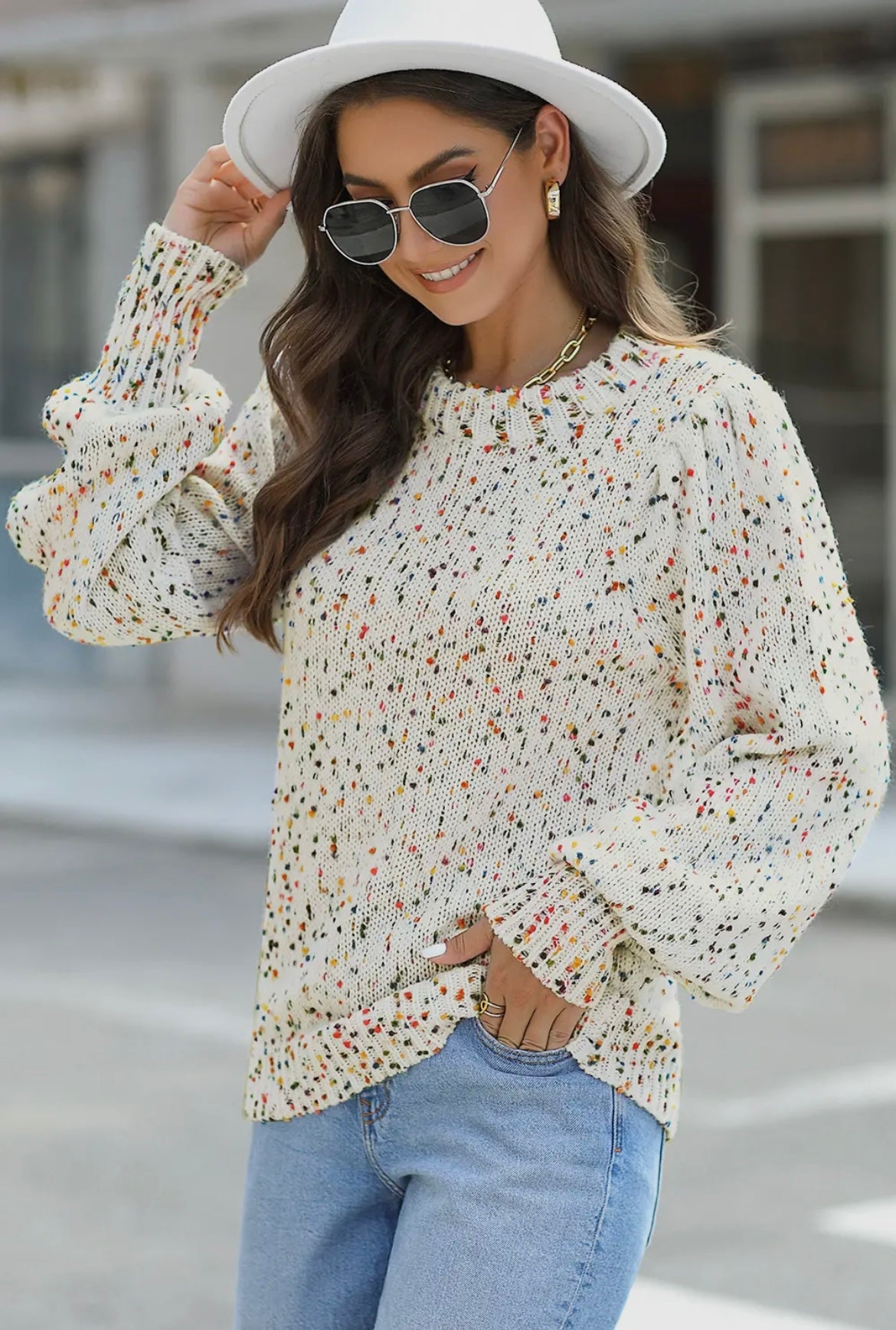 Confetti Popcorn Sweater